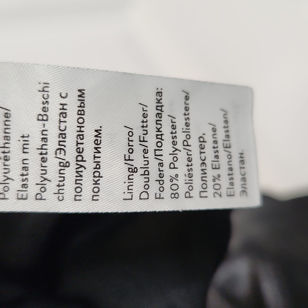 Spanx faux leather shiny black leggings size medium - Picture 9 of 11